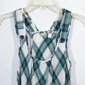 Plaid Skater Dress S